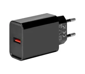 Obal:Me Cestovní Nabíječka USB-A 18W černá