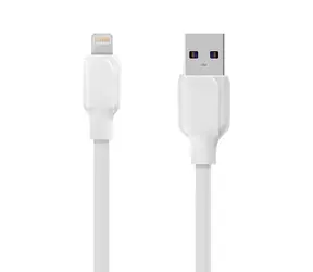 Obal:Me Simple USB-A/Lightning Kabel 1m bílá