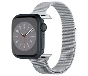 Spigen Metal Fit řemínek pro Apple Watch 41mm/40mm/38mm stříbrná