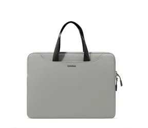 tomtoc Light-A21 Dual-color Slim Pouzdro s poutkem pro 13.5" notebook šedá 