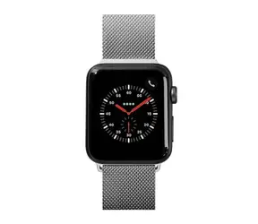 LAUT Steel LOOP řemínek pro Apple Watch 38 & 40 mm stříbrná