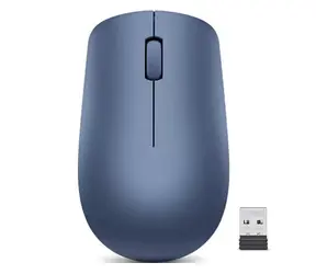 Lenovo 530 modrá / Bezdrátová myš / 1200 DPI / 2.4GHz Nano USB dongle / 1x AA