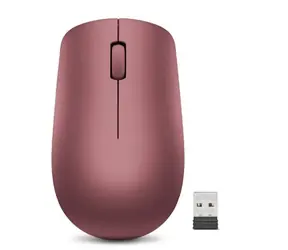 Lenovo 530 červená / Bezdrátová myš / 1200 DPI / 2.4GHz Nano USB dongle / 1x AA