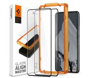 Spigen Glass tR AlignMaster ochranné sklo pro Google Pixel 8 Pro 2ks černá 