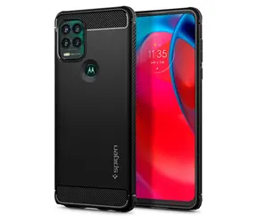 Spigen Rugged Armor ochranný kryt pro Motorola Moto G Stylus 5G černá