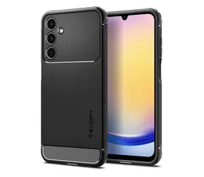 Spigen Rugged Armor ochranný kryt pro Samsung Galaxy A25 5G černá