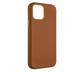 FIXED MagLeather s podporou MagSafe Kožený zadní kryt pro Apple iPhone 12/12 Pro hnědá