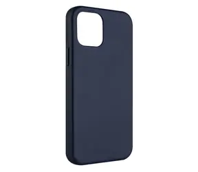 FIXED MagLeather s podporou MagSafe Kožený zadní kryt pro Apple iPhone 12/12 Pro modrá