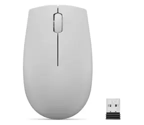 Lenovo 300 Wireless šedá / Bezdrátová myš / 1000 DPI / 2.4GHz USB-A dongle / 1x AA
