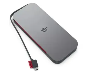 Lenovo Go Wireless Mobile Power Bank 10000 mAh šedá / 27W / 1x USB-C(F) / 1x USB-C(M)  / Qi@15W / PD3.0