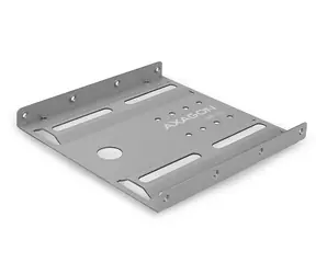 AXAGON RHD-125S, kovový rámeček pro 1x 2.5" HDD/SSD do 3.5" pozice, šedý