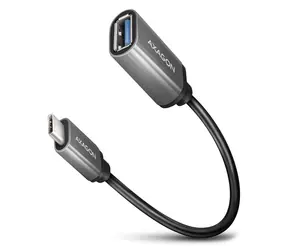 AXAGON RUCM-AFAC Adaptér USB-A 3.2 (F) na USB-C (M) šedá