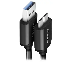AXAGON BUMM3-AM10AB SPEED Datový kabel USB-A 3.2 - microUSB 1m černá