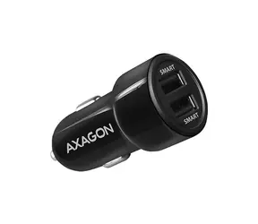 AXAGON PWC-5V5 černá / Nabíječka do auta / 2x USB-A / 24W