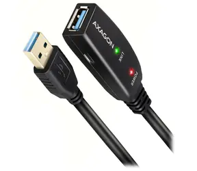 AXAGON ADR-305, USB 3.2 Gen 1 A-M -> A-F aktivní prodlužovací / repeater kabel, 5m