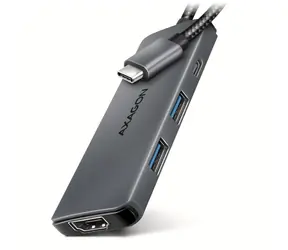 AXAGON HMC-5H8K, USB 5Gbps hub, 2x USB-A, USB-C, HDMI 8k/30Hz, PD 100W, kabel USB-C 15cm