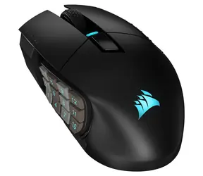 Corsair Scimitar Elite Wireless černá / Bezdrátová herní myš / 26000DPI / 16 tlačítek / BT / 2.4GHz
