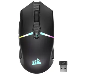 Corsair Nightsabre Wireless černá / Herní bezdrátová myš / 26000DPI / 11 tlačítek / 2.4GHz / Bluetooth / USB