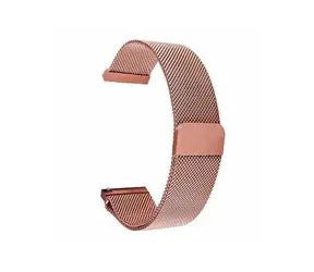 Rozbaleno - Tactical 704 Loop Magnetický Kovový Řemínek 22mm růžovo-zlatá / rozbaleno