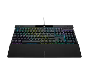 Corsair K70 RGB Pro černá / Herní klávesnice / drátová / mechanická / Cherry MX Red / RGB / USB / DE Layout