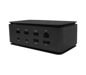 i-tec USB4 Metal Dual 4K Dock 80W / Dokovací stanice / 3x USBtypC / HDMI / DisplayPort / RJ-45 / 3x USB 2.0 / 3x USB 3.1