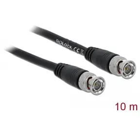DeLock Kabel BNC (M) - BNC (M) 10m černá