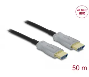 DeLock Kabel aktivní HDMI (M) - HDMI (M) 50m černá