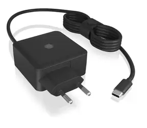 Icy Box IB-PS111-PD černá / Nabíječka / 65W / USB-C / 1.5m kabel