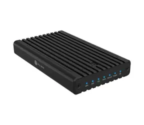 Icy Box IB-2817MCL-C31 černá / Externí pouzdro pro 2x M.2 SSD / USB 3.2 Gen 2