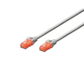 Digitus DK-1617-050 patch kabel UTP RJ45-RJ45 level CAT 6 5m šedá