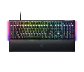 Razer BlackWidow V4 Green Switch US černá / Herní klávesnice / mechanická / Razer green / RGB / USB / US Layout