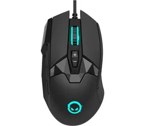 Lorgar Azar 514 černá / Mechanická herní klávesnice / US layout / kabel USB-A - C / RGB podsvícení / 18 režimů 