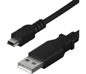 YENKEE YCU 010 BK Kabel USB-A (M) - miniUSB (M) 1.5m černá