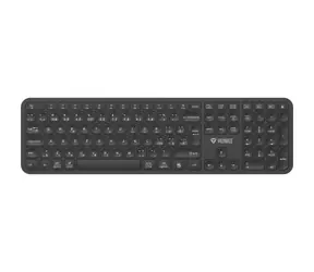 YENKEE YKB 2050CS EGO černá / Bezdrátová klávesnice / Bluetooth / 2.4GHz / CZ Layout