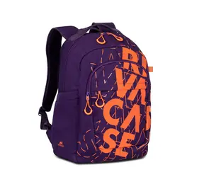 Riva Case 5430 fialová / batoh na notebook 15.6  s kontrastním potiskem / objem 30l