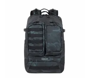 Riva Case 7661 šedá / Navy Camo batoh na notebook 17.3" / objem 32l