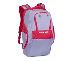 Riva Case 5265 šedo-červená / spotovní batoh pro notebook 17.3" / objem 30l