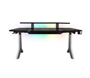 THERMALTAKE ARGENT P900 černá / Herní stůl / 165 x 85 x 70-100 cm
