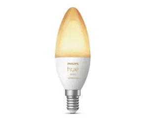 Philips Hue LED žárovka E14 5.2W bílá / chytrá LED žárovka / 470 lm / 2200 - 6500 k / stmívatelná