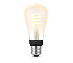 Philips Hue ST64 E27 WA 7W / chytrá LED žárovka / 550 lm / 2200-4500 k / stmívatelná 