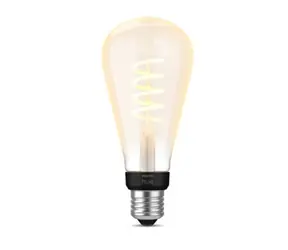 Philips Hue ST72 E27 7W / chytrá LED žárovka / 550 lm / 2200-4500 k / stmívatelná