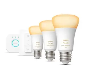 Philips Hue mostek + 3x E27 8.5W WA BT + switch / 1055 lm / 2200-6500 k / stmívatelná