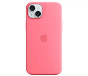 Apple Silikonový kryt s MagSafe pro iPhone 15 Plus růžová