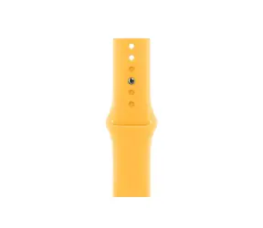 Apple Watch Sport Band 45mm (S/M) paprskově žlutá / Sportovní pásek pro Apple Watch / 140-190mm