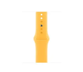 Apple Watch Sport Band 45mm (M/L) paprskově žlutá / Sportovní pásek pro Apple Watch / 160-210mm