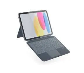 Epico Ochranný kryt s SK klávesnicí pro Apple iPad 10.2" šedá