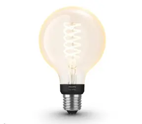 Philips Hue White Filament Globe G93 DIM E27 7W / chytrá LED žárovka / 530 lm / 2100 k / IP20 / stmívatelná