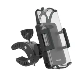 Hama Strong černá / Univerzální držák telefonu na kolo / šířka 5-9 cm