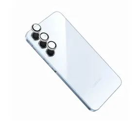 FIXED Ochranná skla čoček fotoaparátů Camera Glass pro Samsung Galaxy A15/A15 5G stříbrná