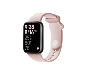FIXED Silikonový řemínek Silicone Strap pro Xiaomi Smart Band 8 Pro růžová